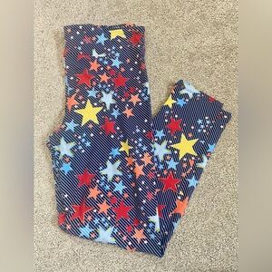 LuLaRoe TC Leggings NWOT 4th of July Independence Day Holiday
